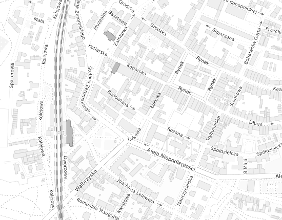 Mapa z adresem organizacji