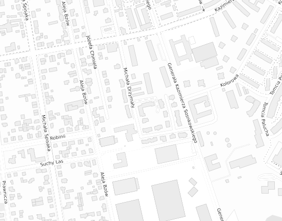 Mapa z adresem organizacji