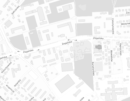 Mapa z adresem organizacji