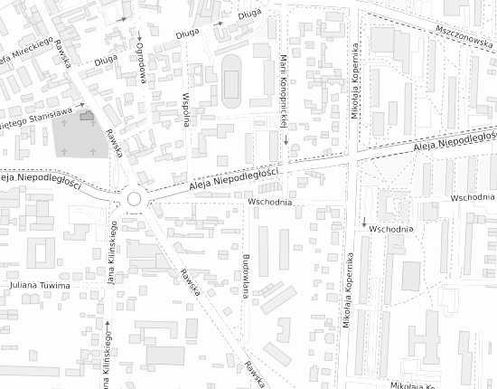 Mapa z adresem organizacji