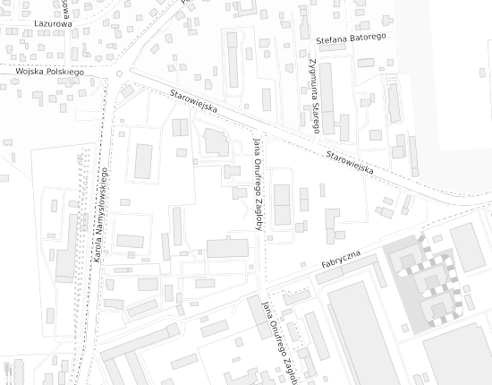 Mapa z adresem organizacji
