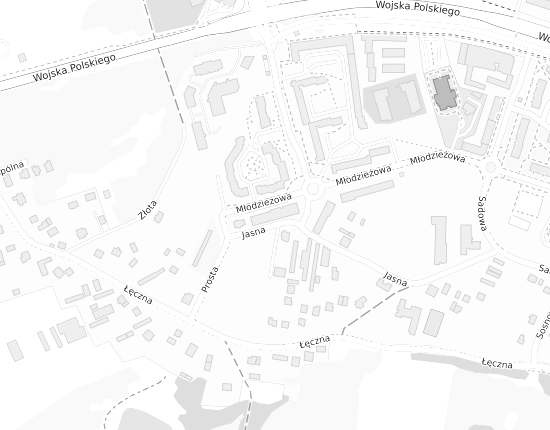 Mapa z adresem organizacji