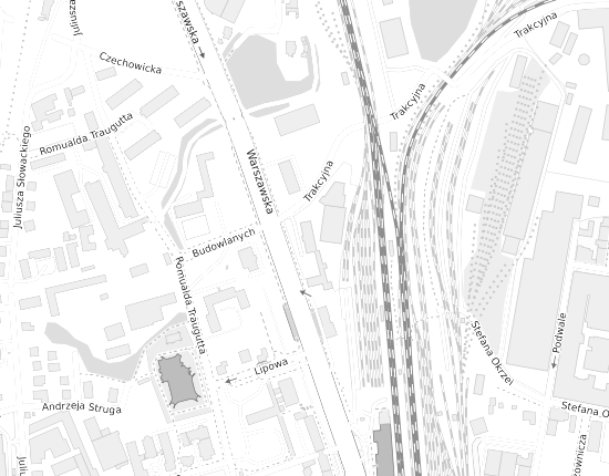 Mapa z adresem organizacji