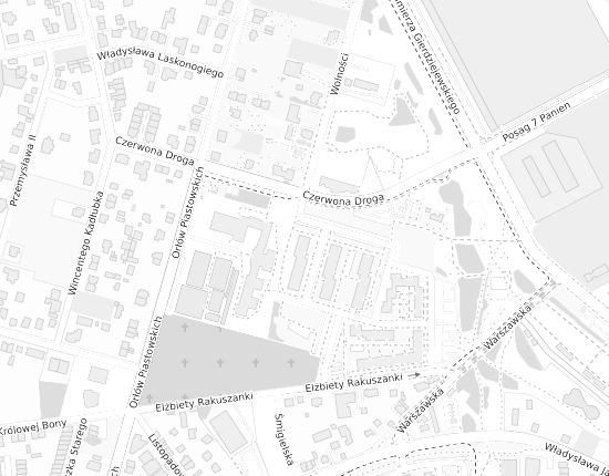 Mapa z adresem organizacji