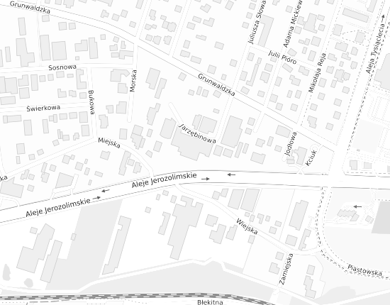 Mapa z adresem organizacji