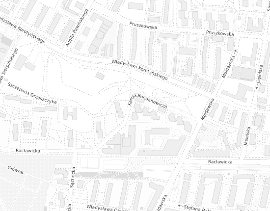 Mapa z adresem organizacji