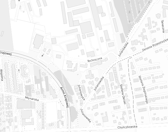 Mapa z adresem organizacji