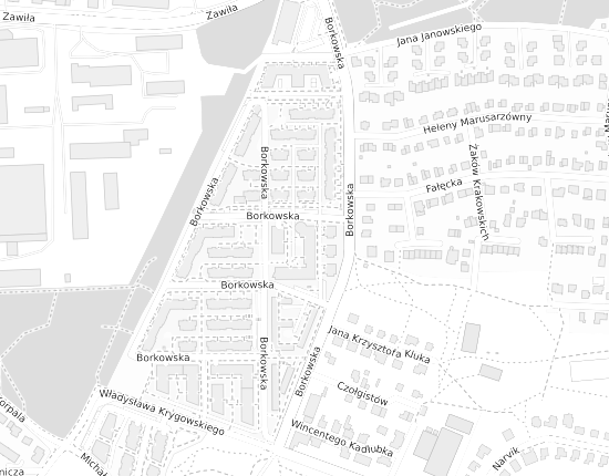 Mapa z adresem organizacji