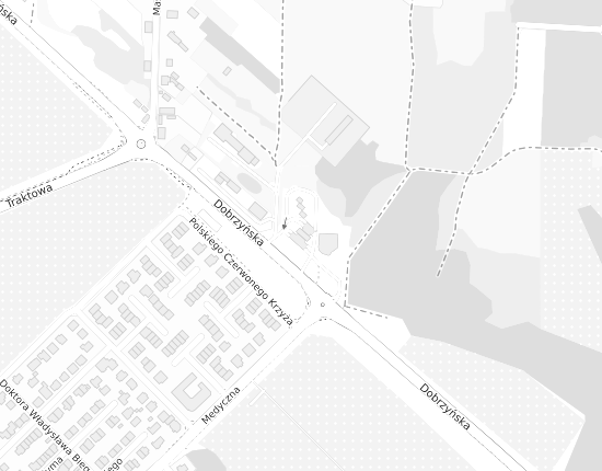 Mapa z adresem organizacji