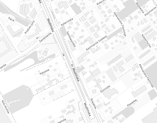 Mapa z adresem organizacji