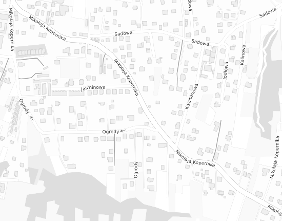 Mapa z adresem organizacji