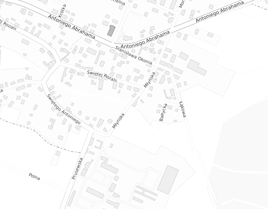 Mapa z adresem organizacji
