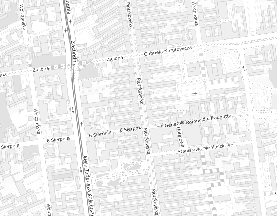 Mapa z adresem organizacji