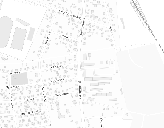 Mapa z adresem organizacji