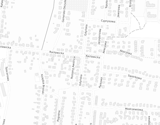 Mapa z adresem organizacji