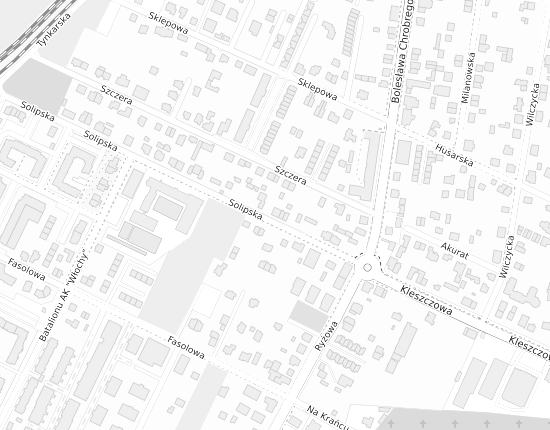 Mapa z adresem organizacji