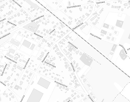 Mapa z adresem organizacji