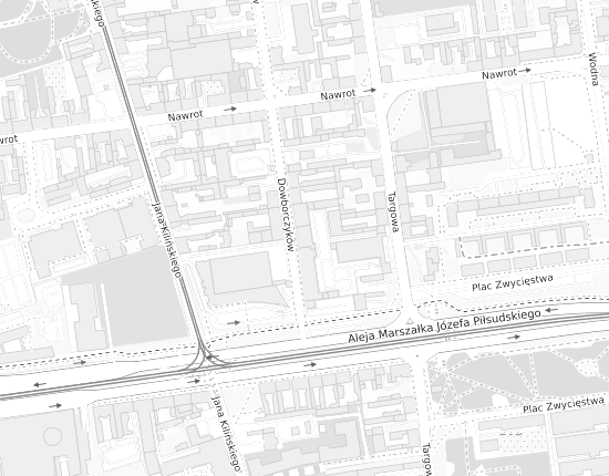 Mapa z adresem organizacji