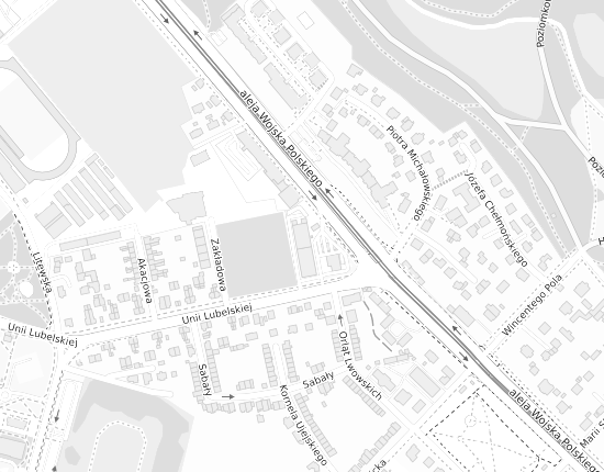 Mapa z adresem organizacji