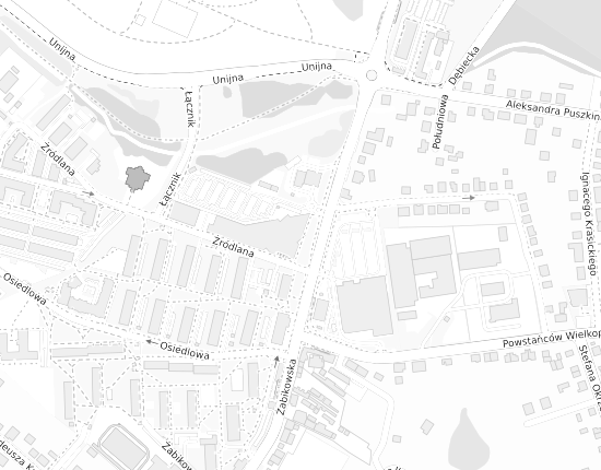 Mapa z adresem organizacji