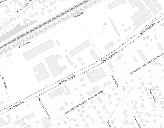 Mapa z adresem organizacji