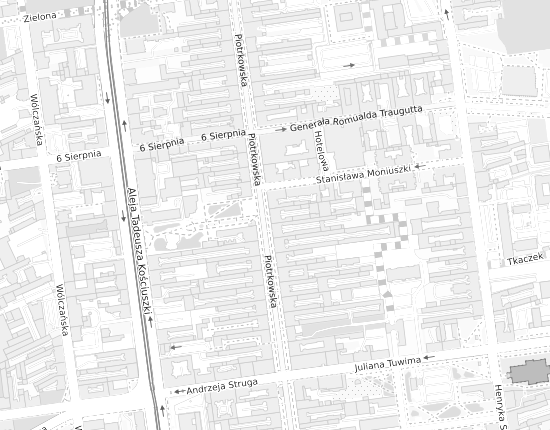 Mapa z adresem organizacji