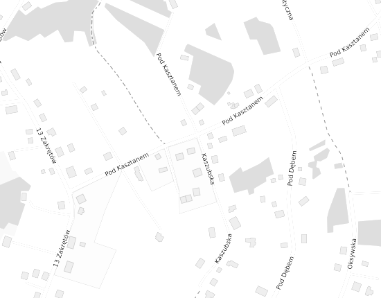 Mapa z adresem organizacji