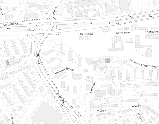 Mapa z adresem organizacji