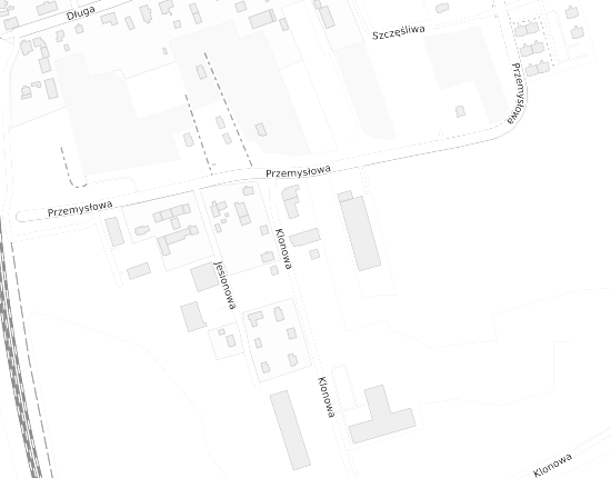 Mapa z adresem organizacji