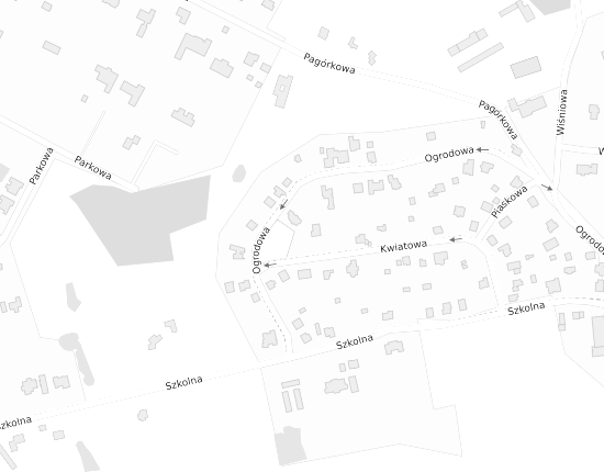 Mapa z adresem organizacji