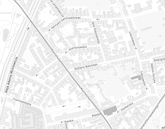 Mapa z adresem organizacji