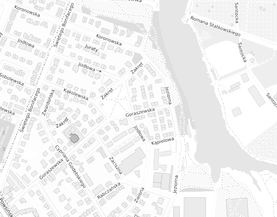 Mapa z adresem organizacji