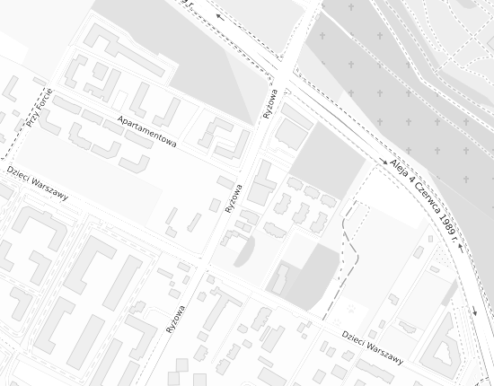 Mapa z adresem organizacji