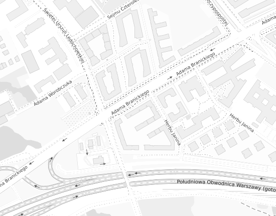 Mapa z adresem organizacji