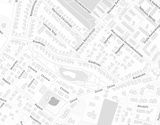 Mapa z adresem organizacji