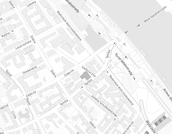 Mapa z adresem organizacji