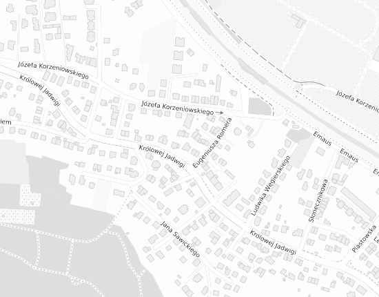 Mapa z adresem organizacji