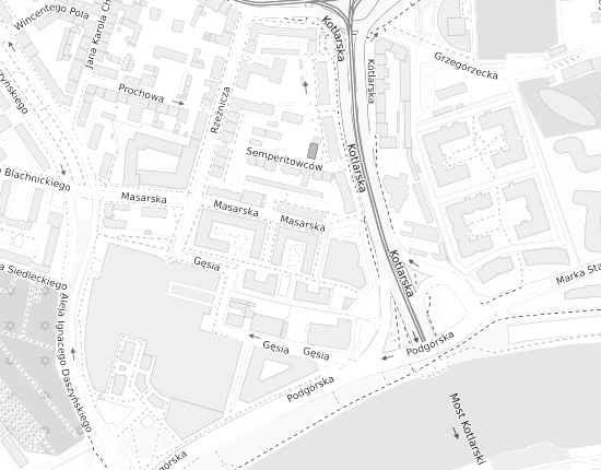 Mapa z adresem organizacji