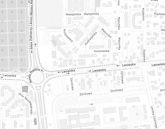 Mapa z adresem organizacji