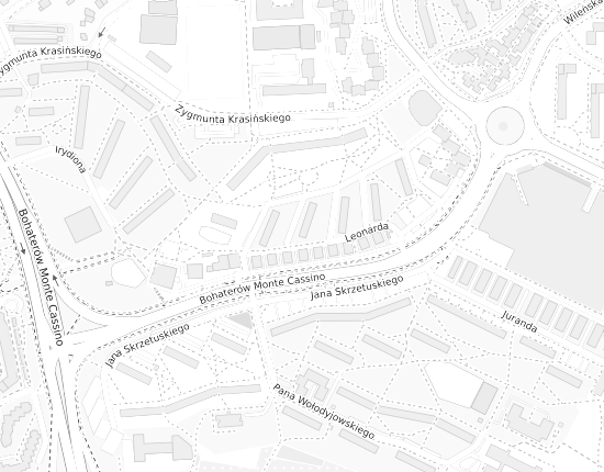 Mapa z adresem organizacji