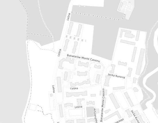 Mapa z adresem organizacji