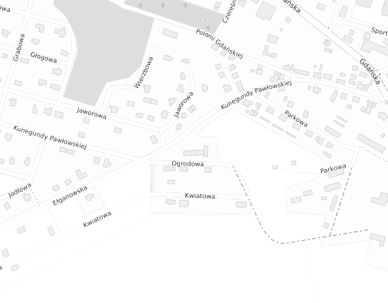 Mapa z adresem organizacji