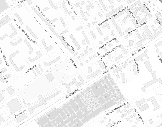 Mapa z adresem organizacji