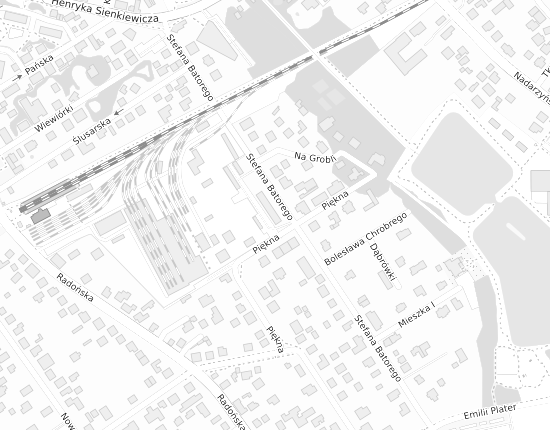 Mapa z adresem organizacji