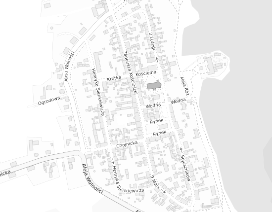 Mapa z adresem organizacji