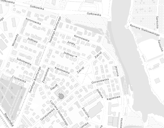 Mapa z adresem organizacji