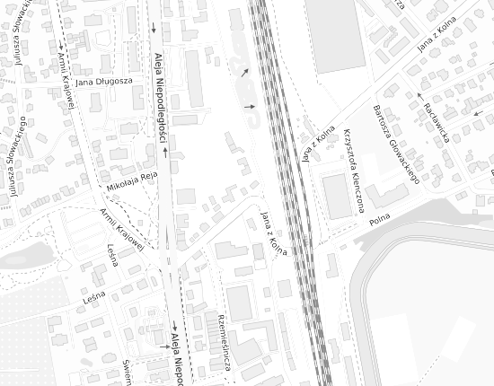 Mapa z adresem organizacji