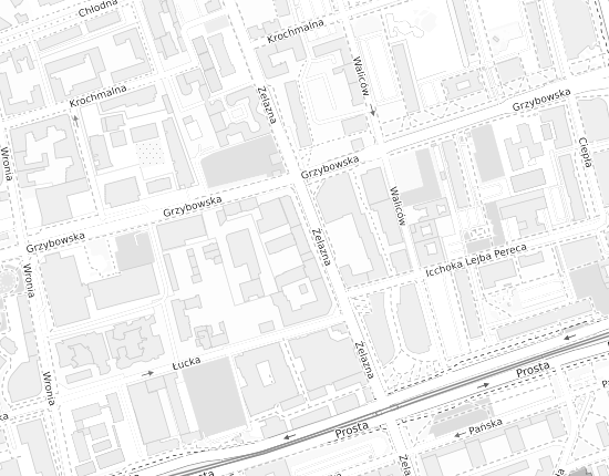 Mapa z adresem organizacji
