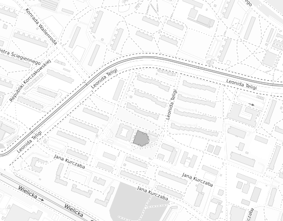 Mapa z adresem organizacji