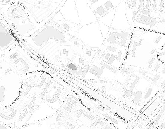 Mapa z adresem organizacji